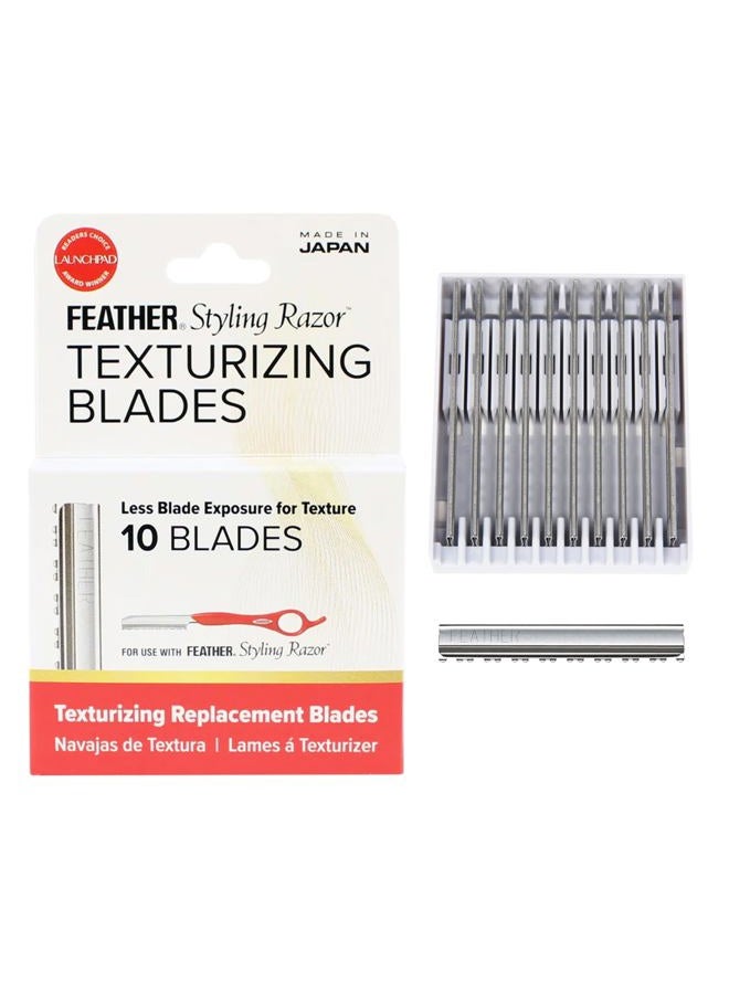 Feather Texturizing Blades (10pk) - Image 1