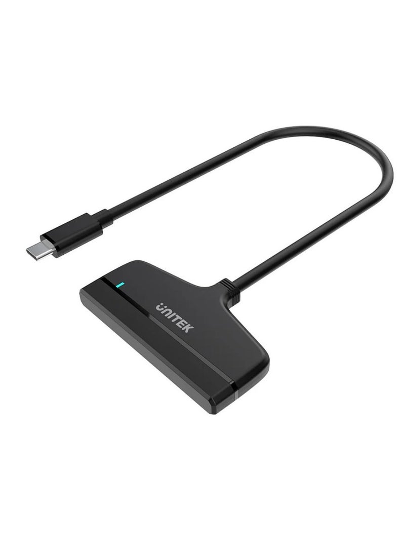 UNITEK - UNITEK SmartLink Manta C High-Speed USB-C to 2.5" SATA III External Hard Drive Adapter for SSD and HDD with Fast Data Transfer and Plug-and-Play Compatibility - Image 1