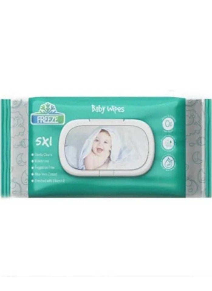 Freez Wet wipes without perfume 120 wipes 