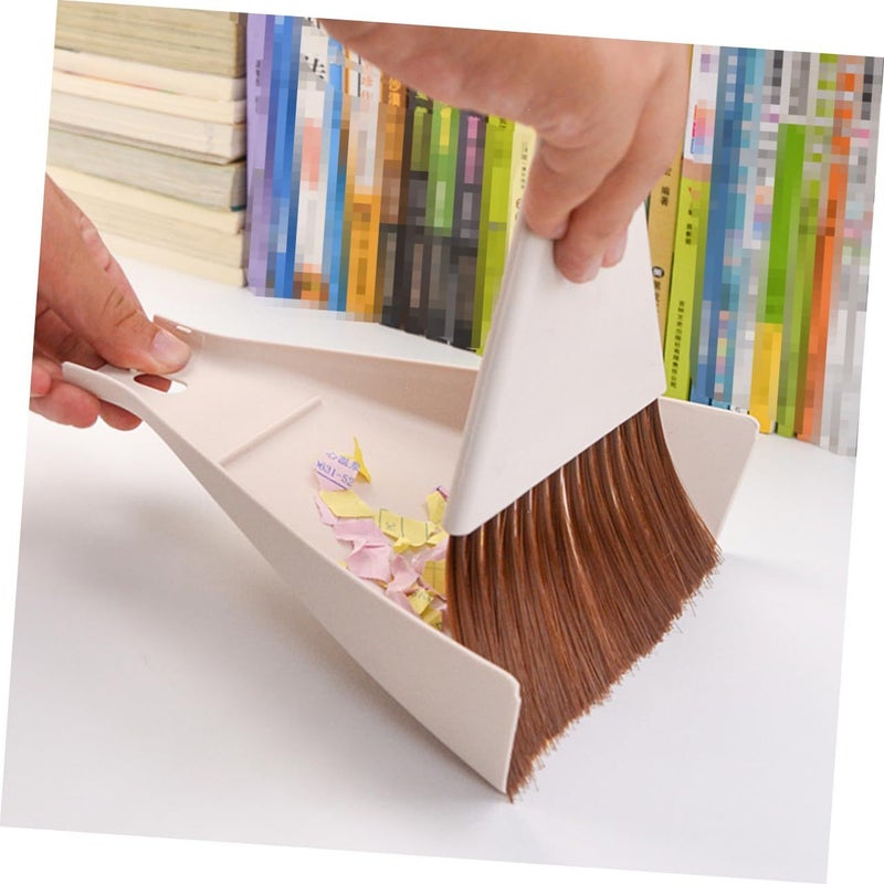Mini Broom Brush Keyboard Cleaning Kit Dustpan for Desktop Car Home - Image 5