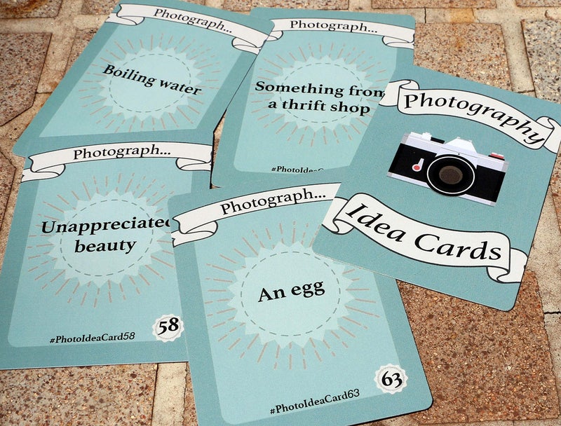Insprinity Photography Idea Cards Original Deck - Unique Themes & Challenges for Photographers & Camera Lovers, Beginners & Pros, Men & Women - Cool Photography Accessory - Image 3
