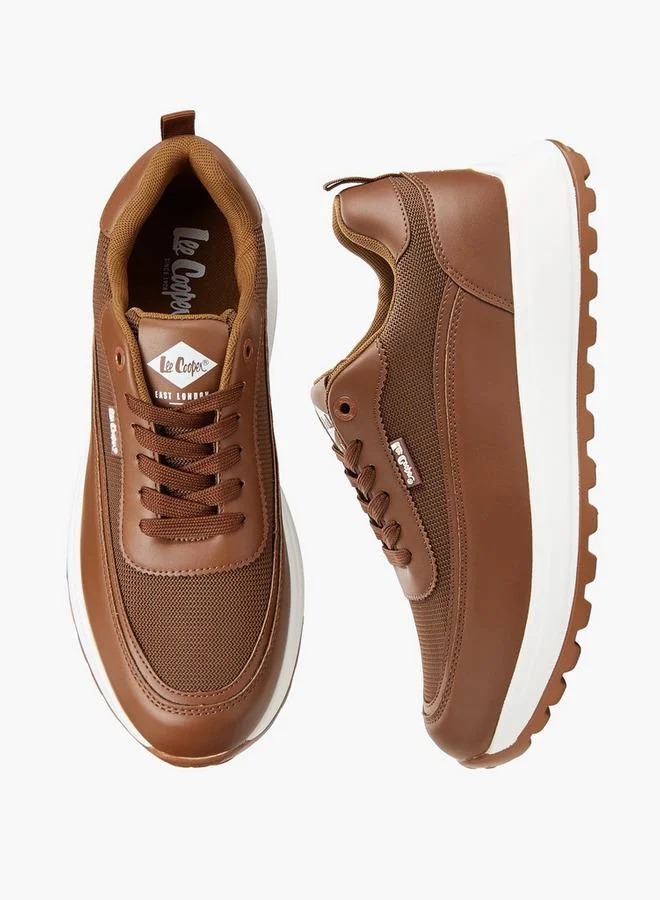 Lee Cooper Men Ortholite Lace-Up Sneakers