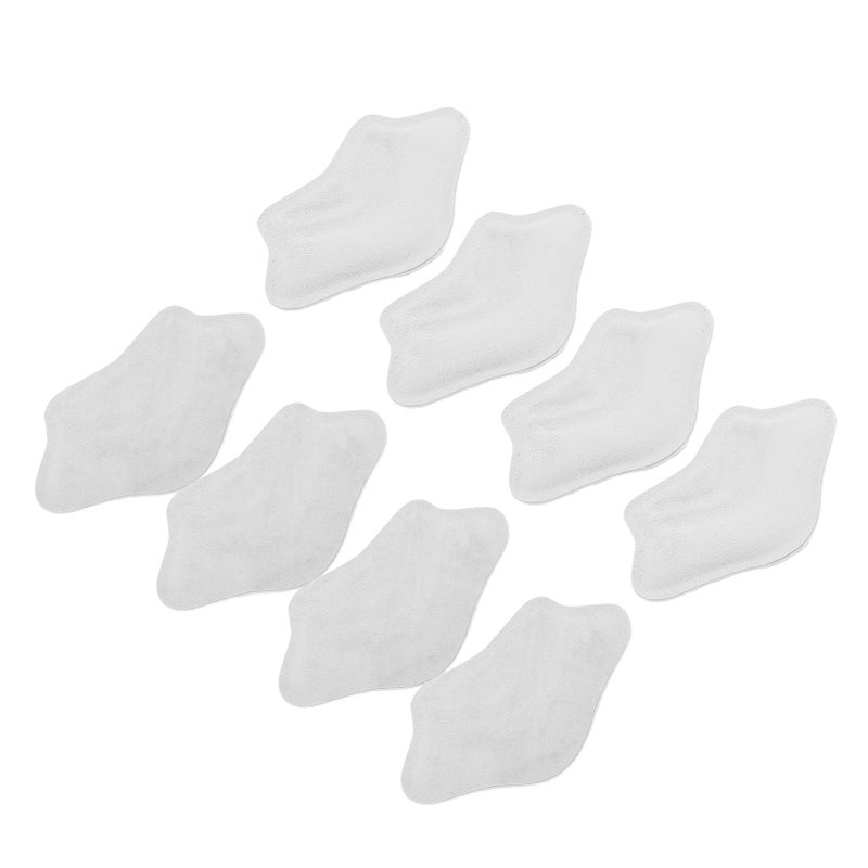Heel Cushion Pads Grey 4 Pairs Soft Breathable Anti-Slip - Self-Adhesive Easy To Apply Shoe Fillers - Protective Reusable Toe Filler Inserts for Oversized Shoes Heel Blister Prevention - Image 5