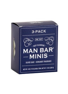 San Francisco Soap Company San Francisco Soap Company Silver Sage  Bergamot  Hair and Body Mini 3 Pack  4 oz Pack of 3 