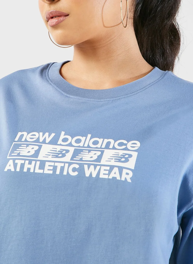New Balance Essential Graphic Boxy T-Shirt