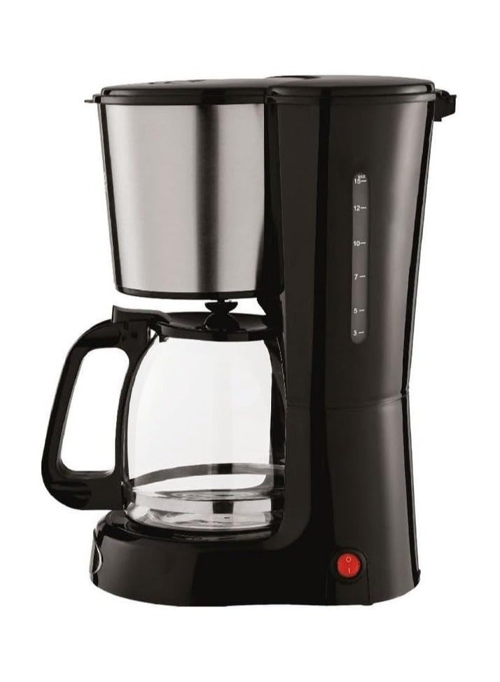 Denx 1.5L Coffee Maker, Anti-Drip Function, 900W, Keep Warm Function, Glass Jar, DX3415 - Image 2