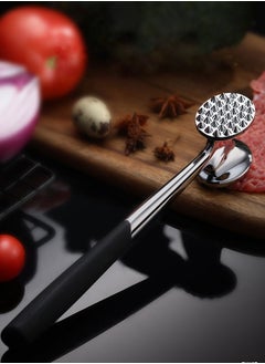 Beirui Heavy Duty Metal Meat Tenderizer, Stainless Steel Hammer Mallet, Heavy Duty Meat Hammer Double Sided Designed for Pounding and Tenderizing Steaks, Chicken, Veal, Poultry, and Grills as well as Camping EventsKitchen Cooking ToolsSuitable for Kitchen  - Image 1