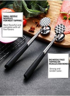 Beirui Heavy Duty Metal Meat Tenderizer, Stainless Steel Hammer Mallet, Heavy Duty Meat Hammer Double Sided Designed for Pounding and Tenderizing Steaks, Chicken, Veal, Poultry, and Grills as well as Camping EventsKitchen Cooking ToolsSuitable for Kitchen  - Image 5