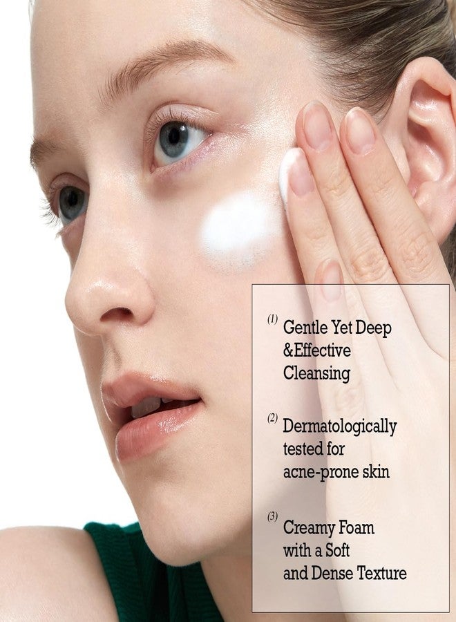 ROUND LAB Pine Calming Cica Cleanser, Refreshing Face Wash for Acne-Prone Skin, Gentle Foam Facial Cleanser for Deep Cleansing and Pore Care, Suitable for Sensitive Skin, Korean Skin Care - Image 3
