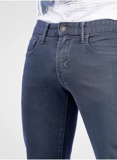 Web Denim Web Denim Dark Grey Mid Waist Regular Fit Straight Stretchable Jeans Fashionable Relaxed Fit Comfortable Denim Pant For Men  - Image 4