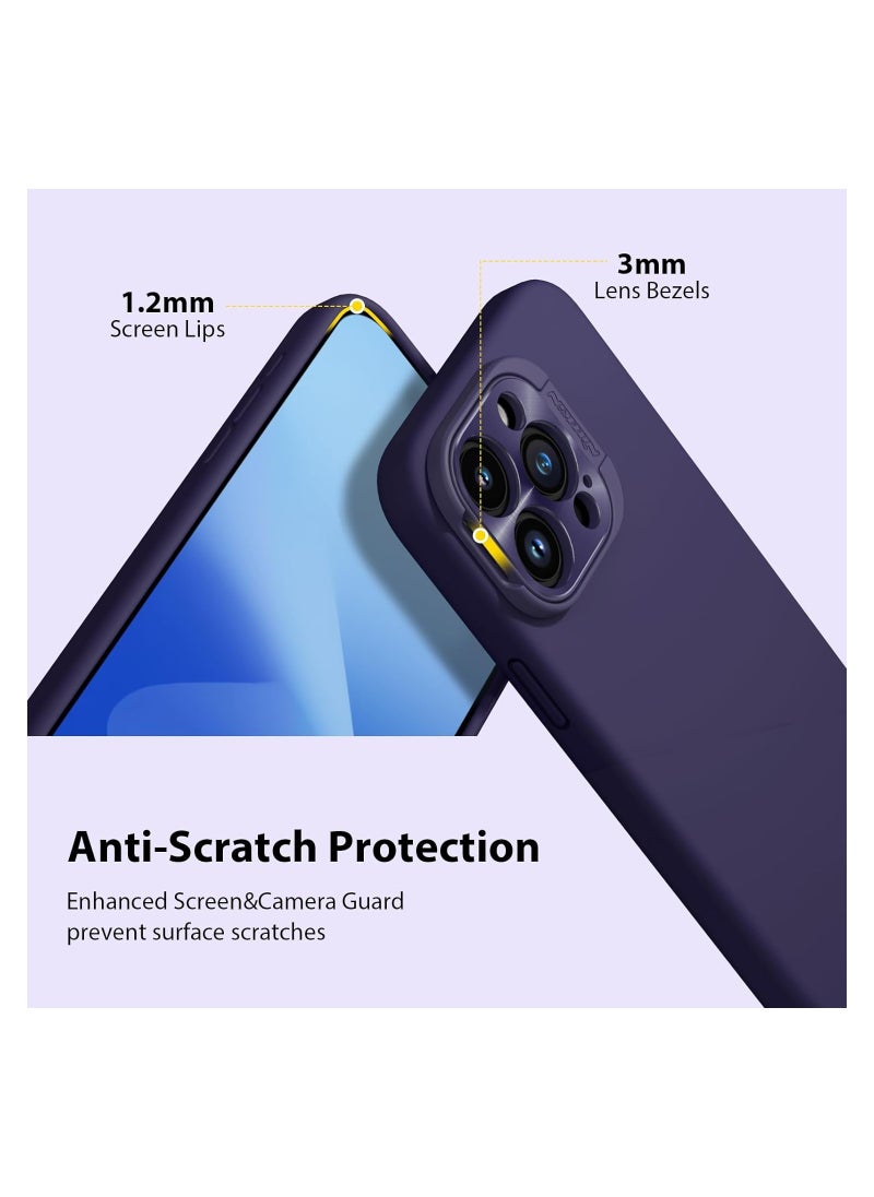 Nillkin - iPhone 15 Pro Max Case, Compatible with MagSafe, Built-in Metal Camera Invisible Stand Case, Drop Protection, Silicone Magnetic Phone Case for iPhone 15 Pro Max Green - Image 1