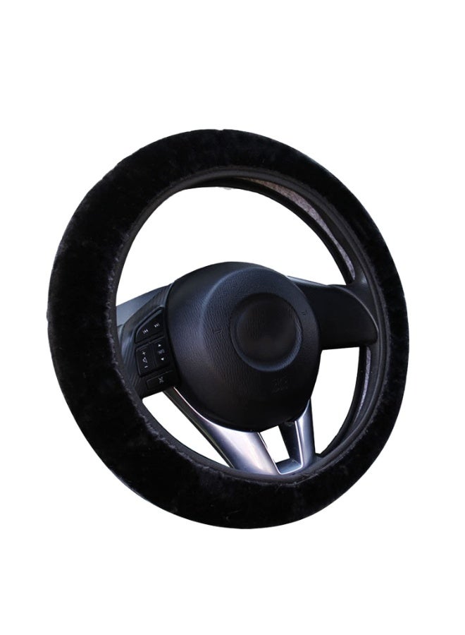 3-piece set: Fluffy steering wheel cover / handbrake / gear shift - Image 3