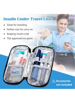 Leng Ke Portable Insulin Cooler Travel Case Diabetic Cooler Bag Insulin Cooling Bag for Insulin Pen and Insulin Medicine  - Image 5