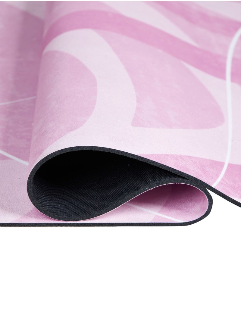Prickly Pear Pear Wander Print Non-Slip 4Mm Yoga Mat With Strap - Premium Exercise Mat  - Image 5