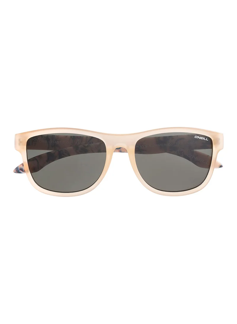 O'NEILL ONS-Coast 2.0 Polarized Square Sunglasses for Men Beige 53 mm