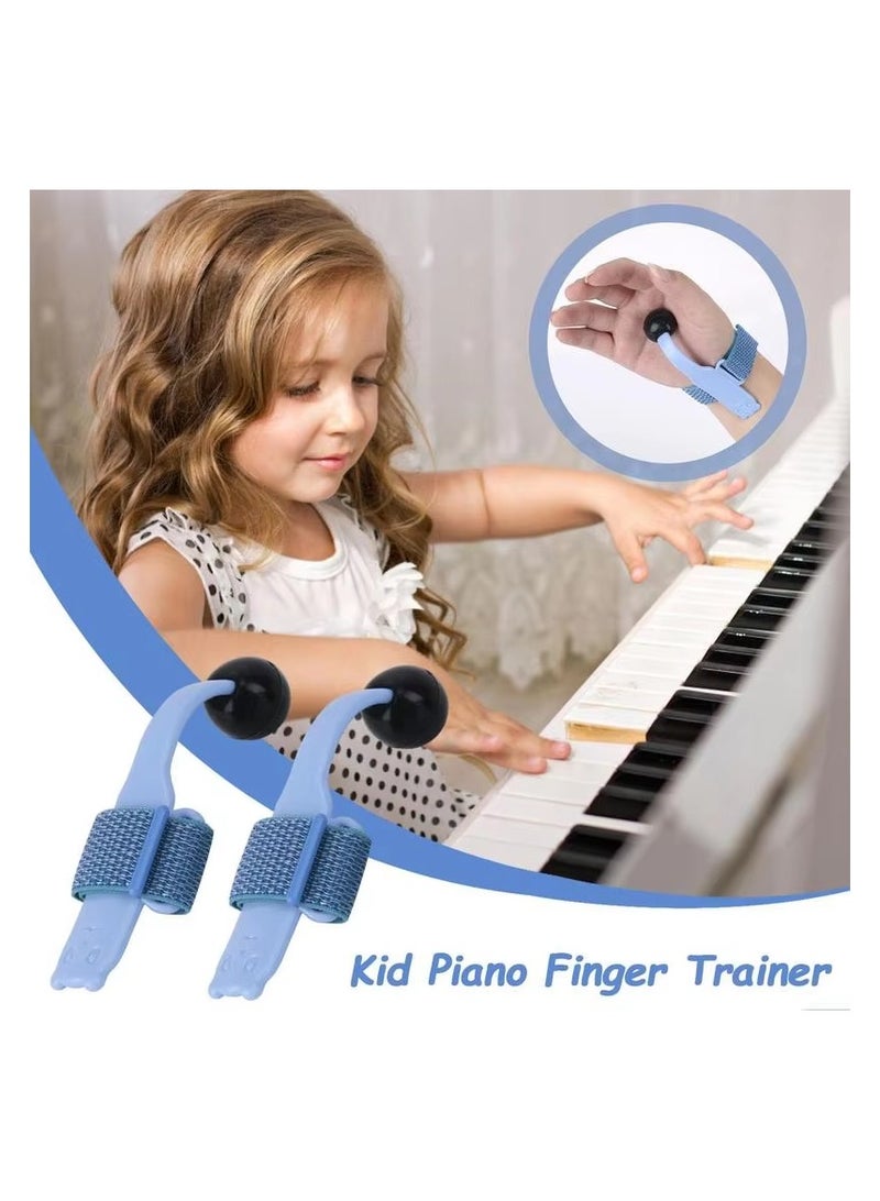 Generic 2pcs Piano Hand Gesture Corrector Piano Finger Trainer with Palm Support Piano Hand Shape Exerciser Tools for Boys Girls  - Image 4