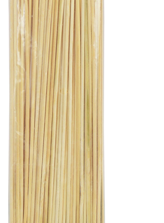 Prestige 80-Piece Wooden Skewers Brown 25cm - Image 4