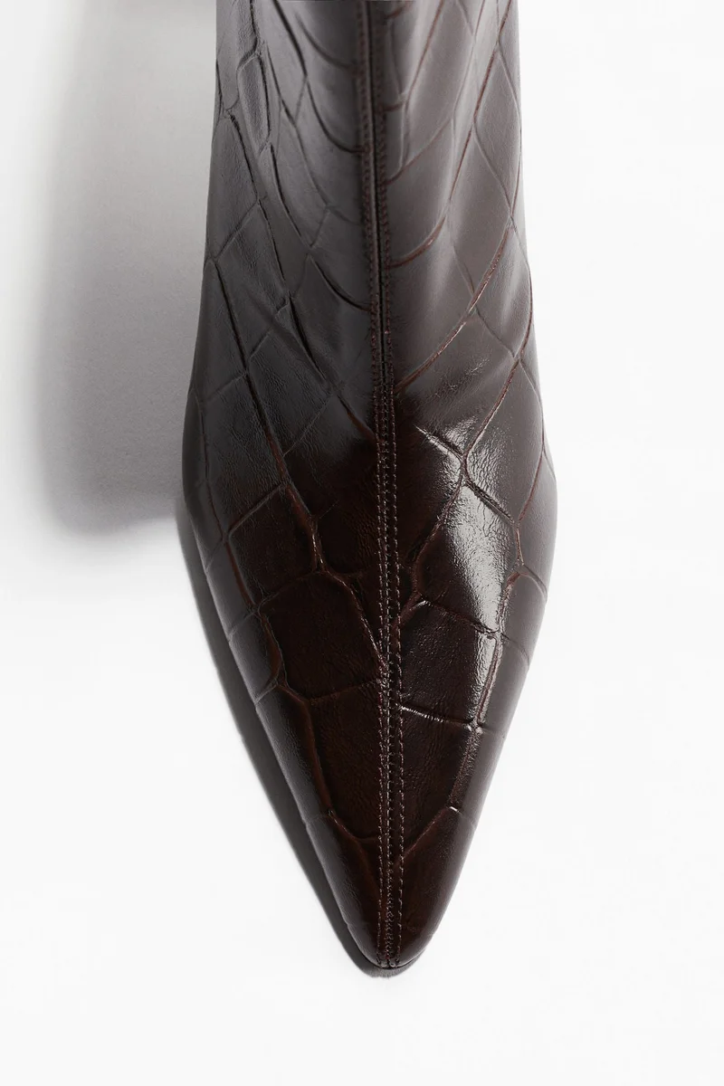 H&M Heeled ankle boots