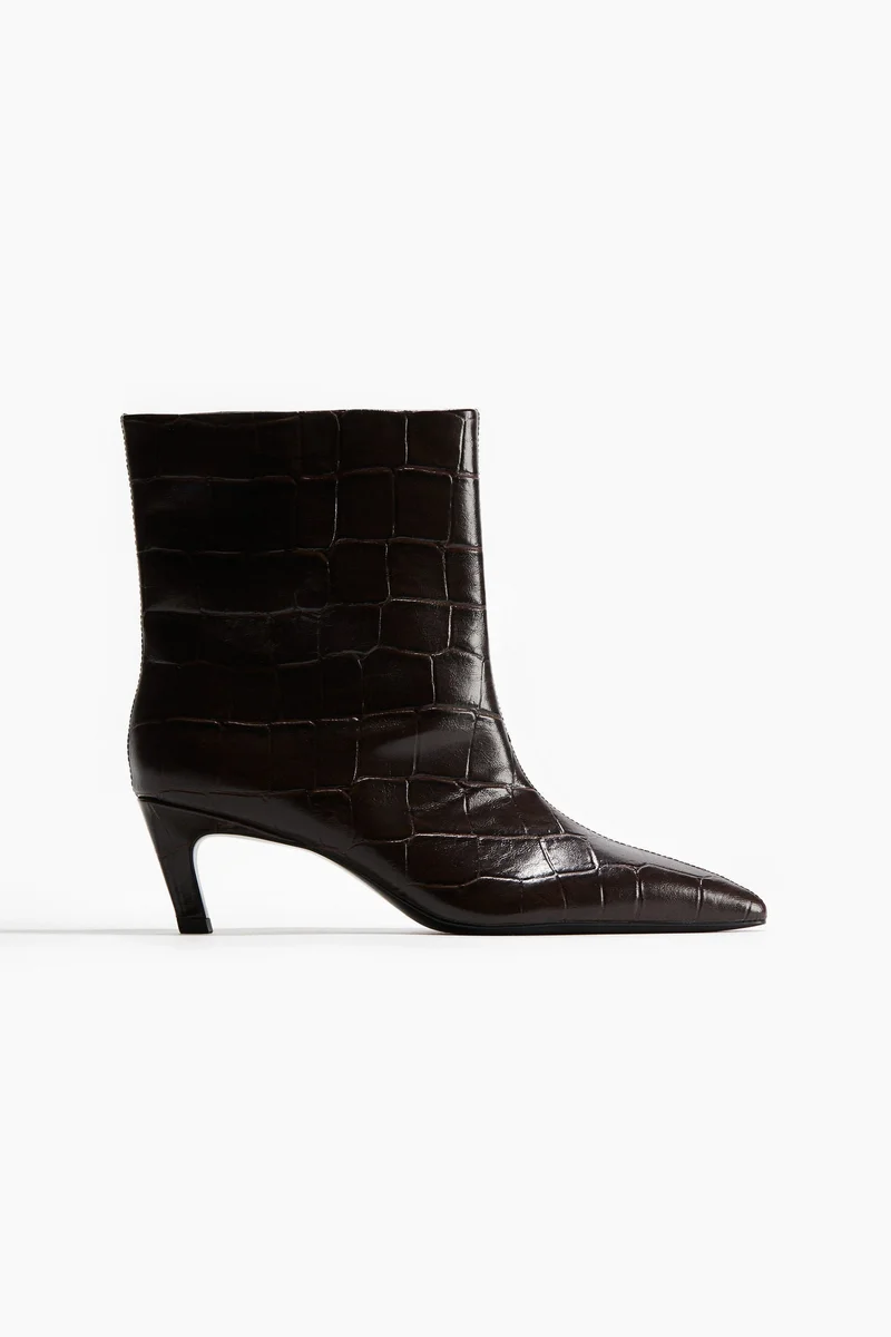 H&M Heeled ankle boots