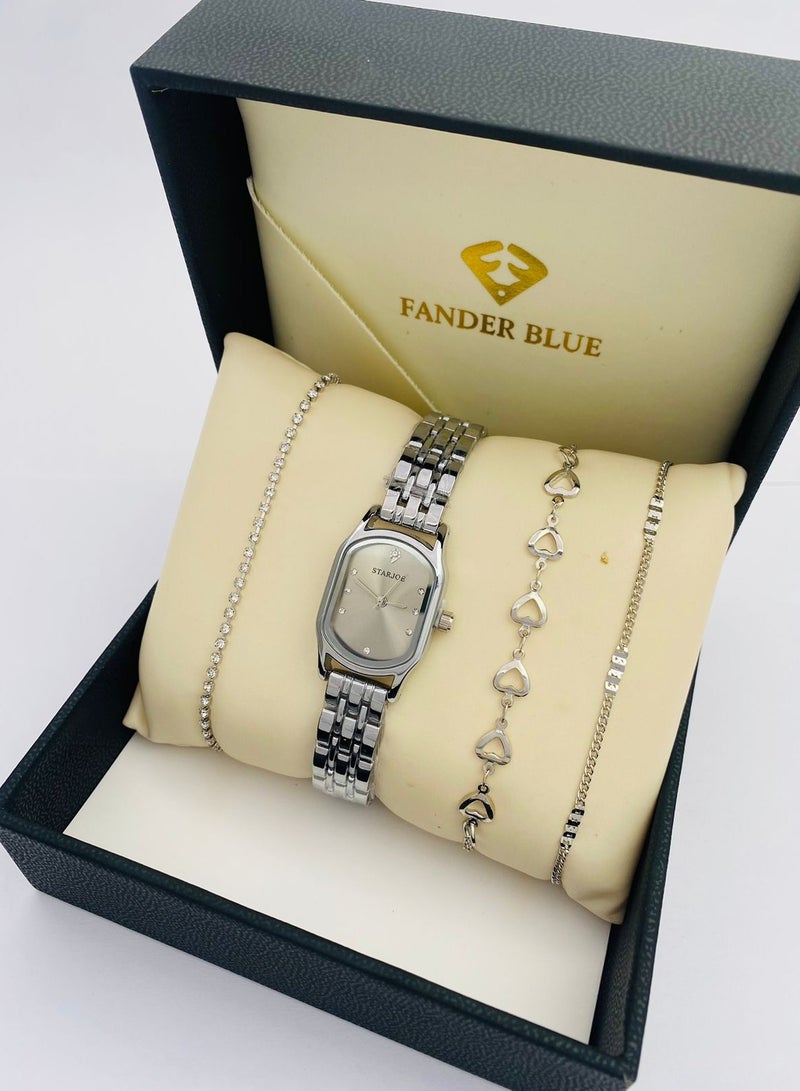 Fenderblue women's watch and bracelet set