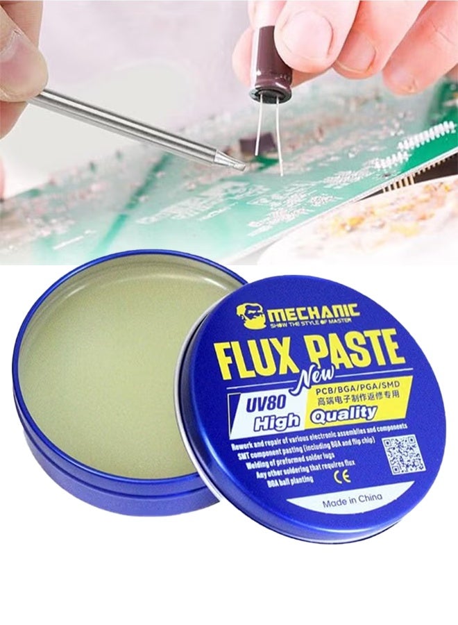 MECHANIC UV80 No-Clean Soldering Solder Paste Flux for Electronics PCB BGA PGA SMD Welding Tool - Image 1