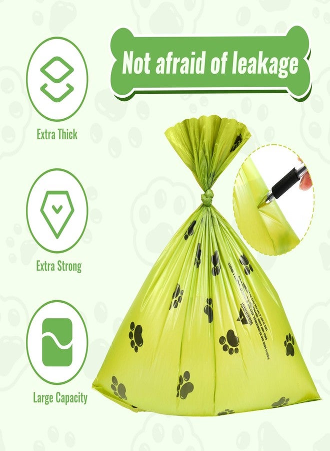 INNOLIFE Biodegradable Dog Poop Bag, 150 Counts Dog Poop Bag Rolls with Dispenser, Scented Leak Proof Pet Waste Bag, Green Dog Bags for Poop - Image 5