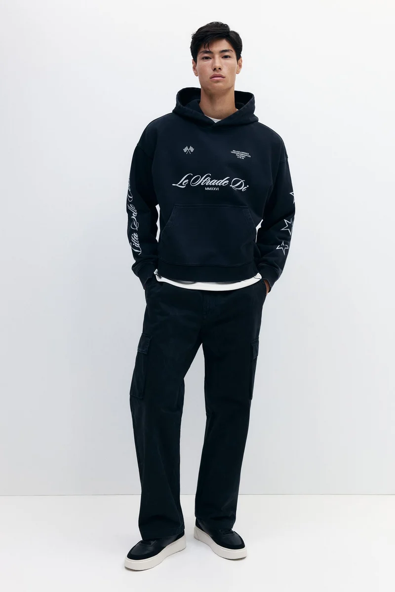 H&M Oversized Fit Washed hoodie