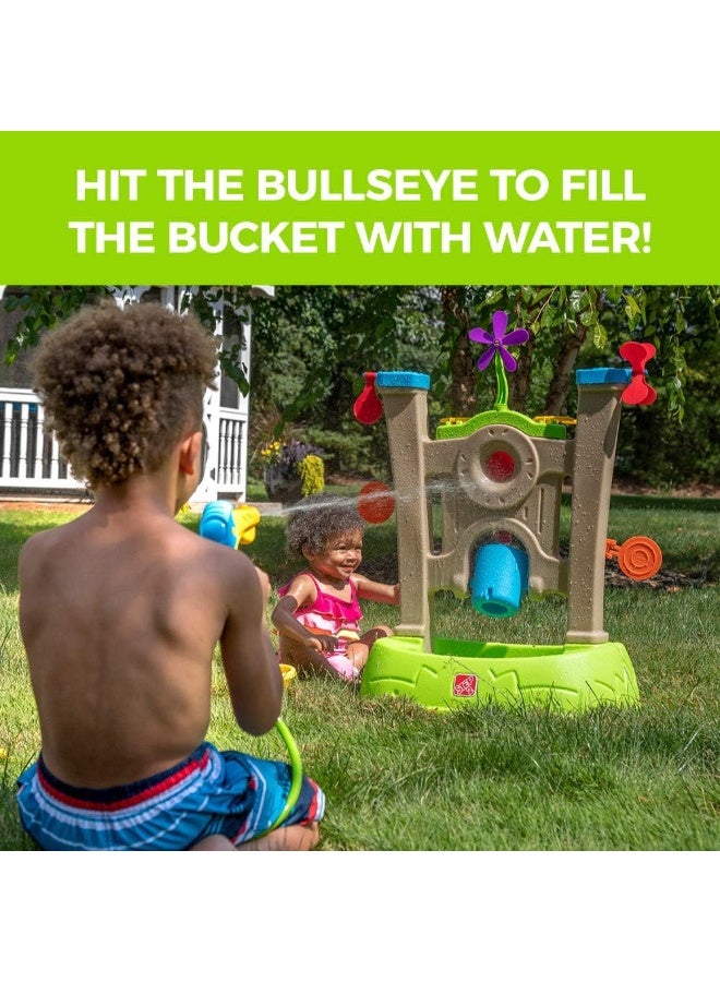 ستيب2 محطة لعب مائية تفاعلية للأطفال مع مدافع مائية وعجلات دوارة - Image 3