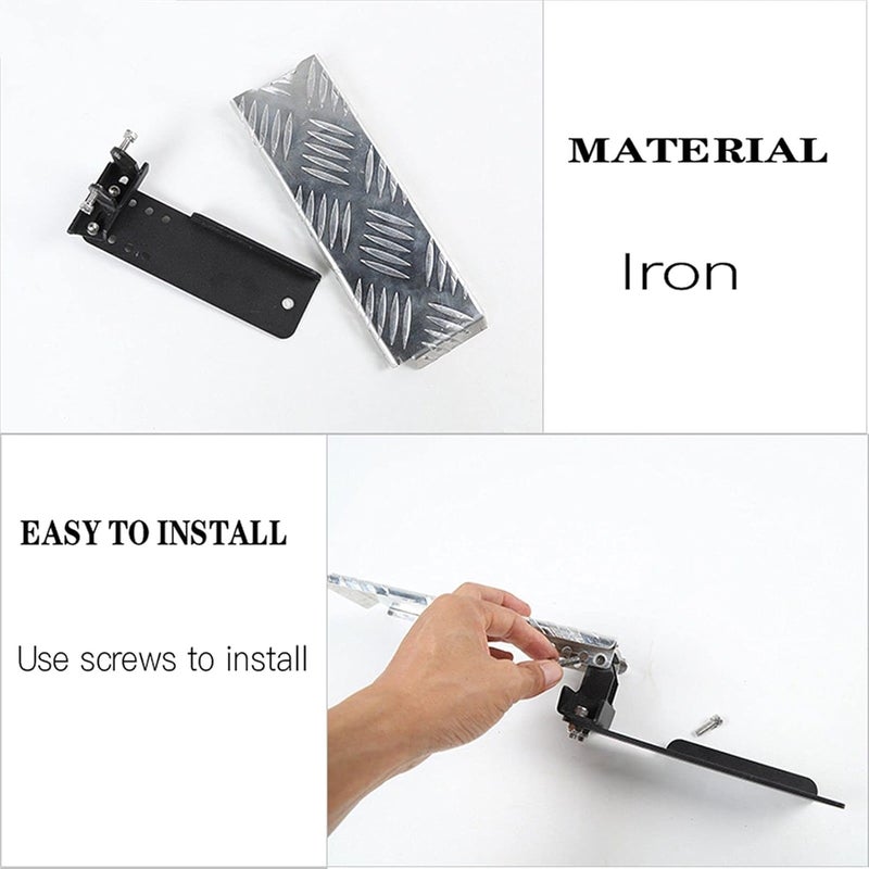 DEMULAX Left Side Foot Rest Pedal for Jeep - Image 5