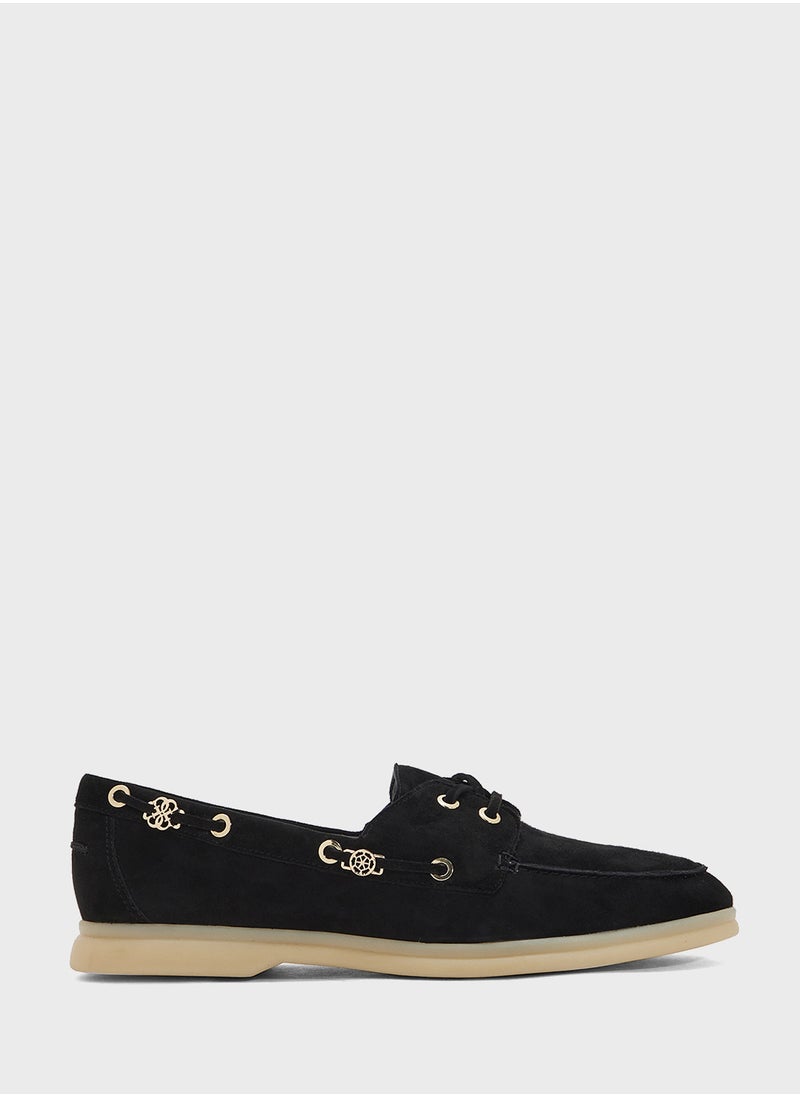 GUESS Lace Up Detailed Slip Ons  - Image 1