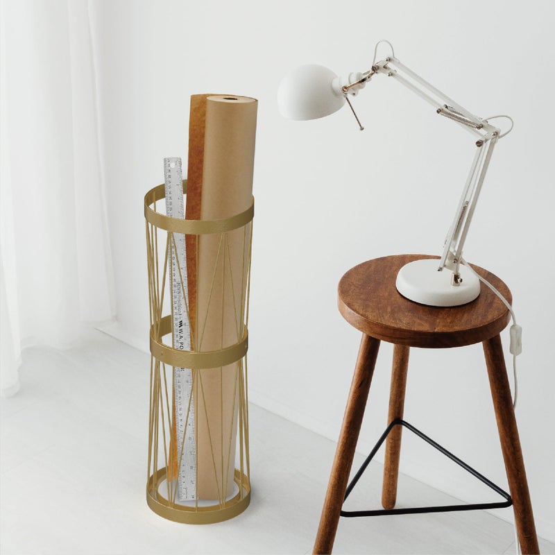 Mango Steam Pluvian Soakstone Umbrella Holder (Tall, Gold) - Image 5