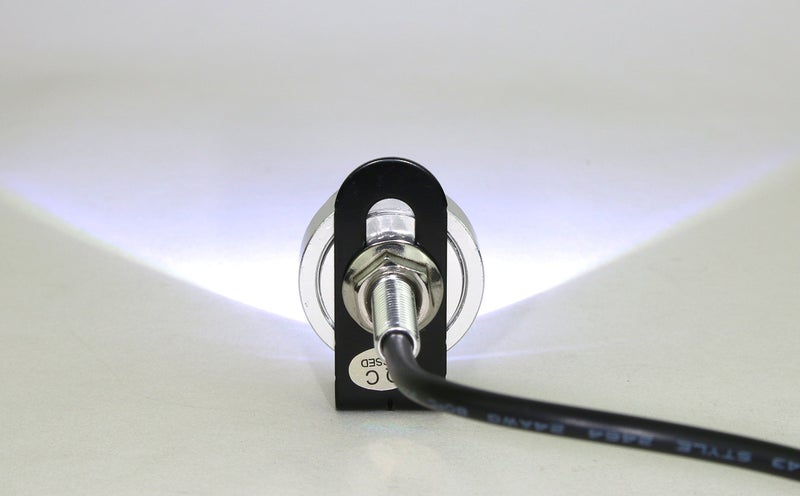 PilotLights Tiny LED Spotlight - 1 Watt High Power LED - 1" Diameter - 100 Lumen - Waterproof - Cool White - 10 to 30VDC - Image 5