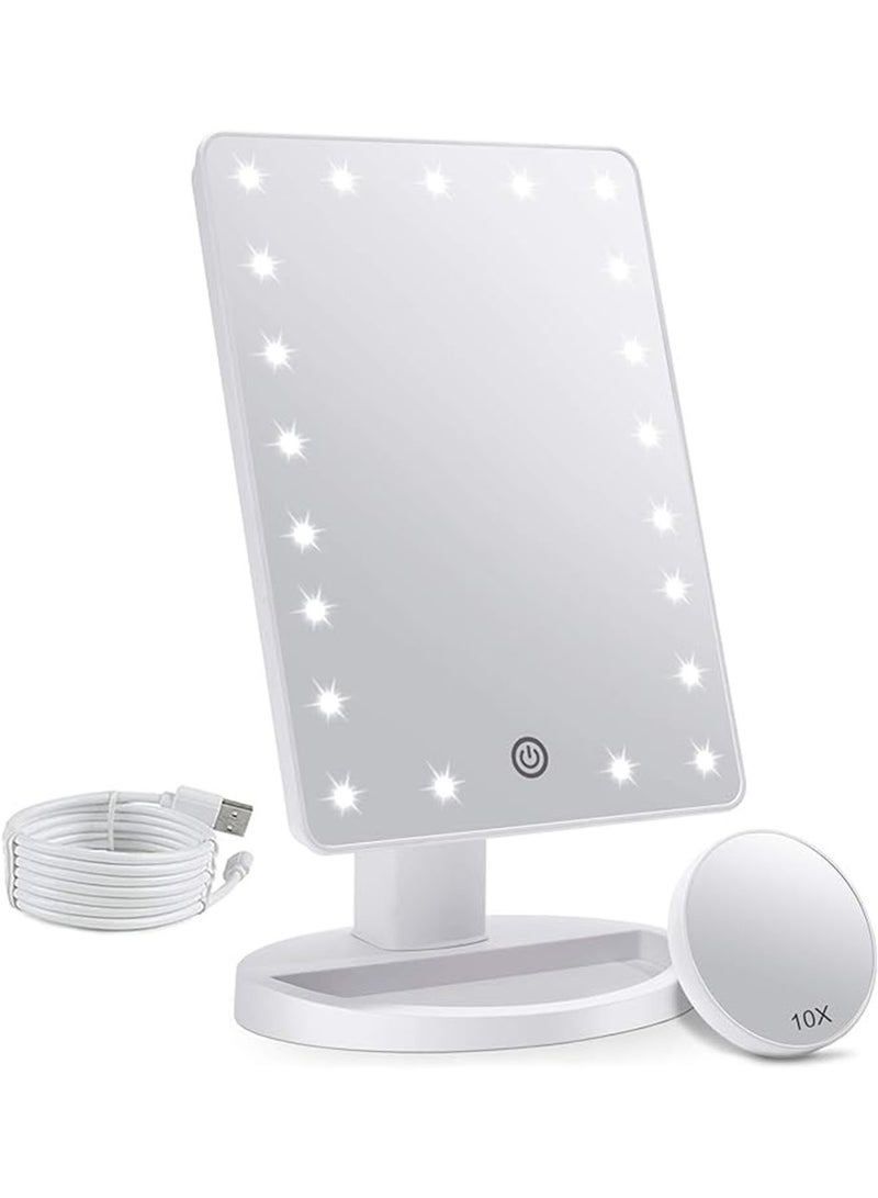 NAFEH VANITY LED MIRROR WHITE 22x16cm - Image 1