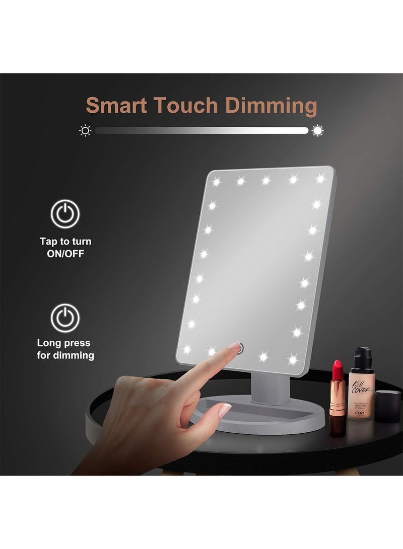 NAFEH VANITY LED MIRROR WHITE 22x16cm - Image 4