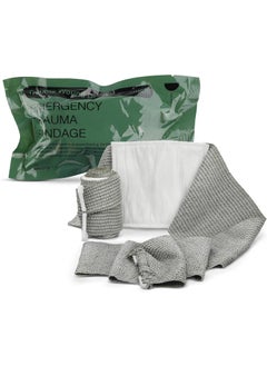 Israeli Emergency Bandage, 4 Inch 1 Pack Compression Bandage for Trauma Wound Dressing, Vacuum Sterile Compression Bandages for Ifak Refill Kit First Aid