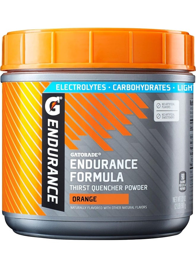 Gatorade مسحوق غاتوريد للصمود، برتقال، 32 أونصة - Image 1
