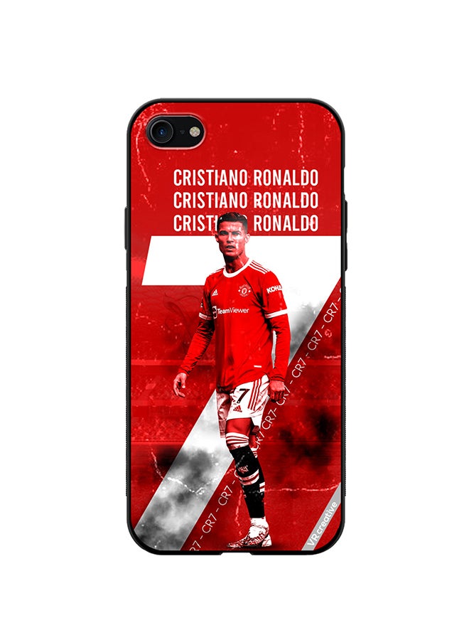 VR CREATIVE Protective Case Cover For Apple iPhone 7/8/SE 2020 Cr7 Design Multicolour - Image 1
