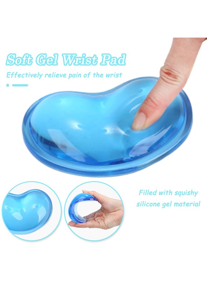 Soft Gel Mouse Wrist Rest Support Pad, Ergonomic Comfort Wrist Cushion for Pain Relief, Multi-Use Wrist Pad for Office, PC Gaming, Desktop Computer and Laptop, Mouse Support Only - Image 2