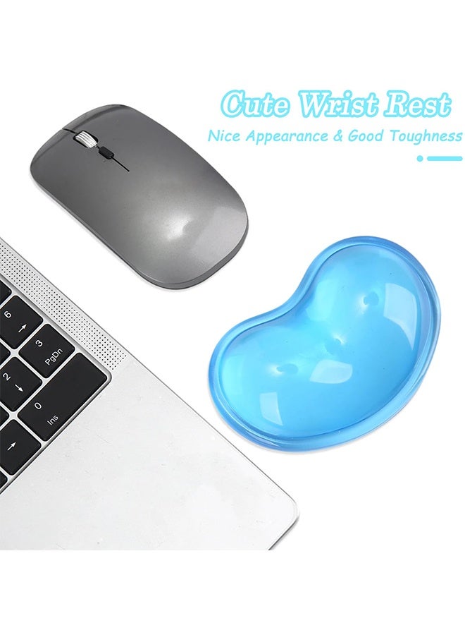 Soft Gel Mouse Wrist Rest Support Pad, Ergonomic Comfort Wrist Cushion for Pain Relief, Multi-Use Wrist Pad for Office, PC Gaming, Desktop Computer and Laptop, Mouse Support Only - Image 3
