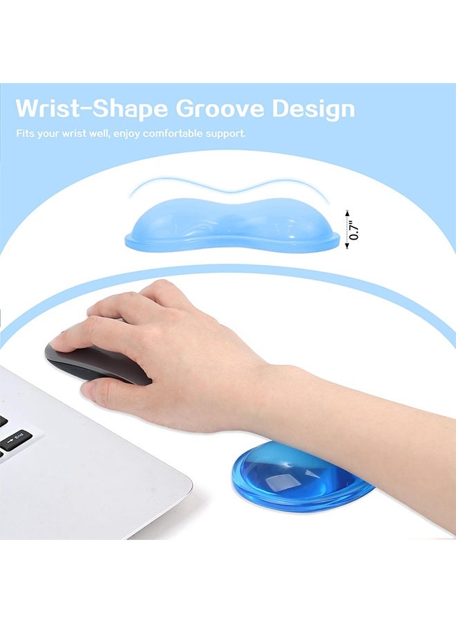 Soft Gel Mouse Wrist Rest Support Pad, Ergonomic Comfort Wrist Cushion for Pain Relief, Multi-Use Wrist Pad for Office, PC Gaming, Desktop Computer and Laptop, Mouse Support Only - Image 5