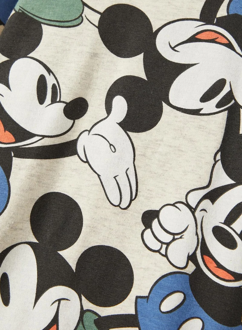 NAME IT Infant Mickey Mouse Print Bodysuit