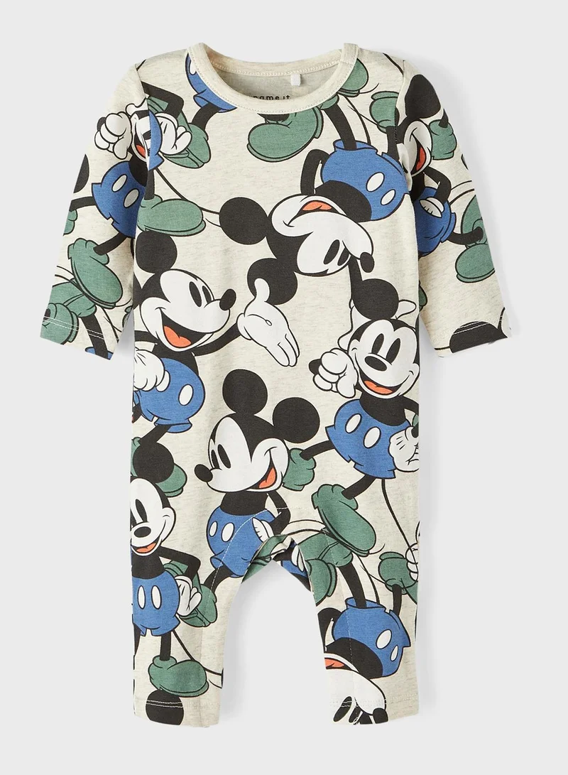 NAME IT Infant Mickey Mouse Print Bodysuit