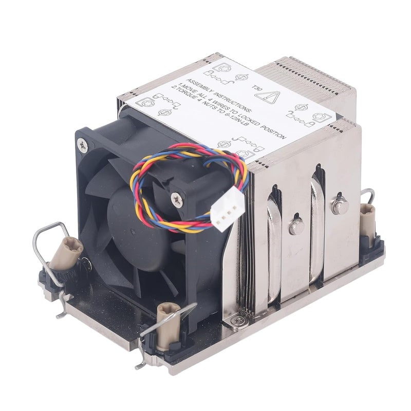 Industrial Controller Heat Sink, Aluminum Alloy, Mini Server Processor, Universal CPU Heatsink - Efficient Heat Dissipation, Durable Construction, Easy Installation for Industria - Image 1
