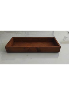 Aden Home Wooden Oil Can Spice Rack Wooden Organizer Bathroom Organizer / Wooden Tray / Wooden Presentation  - Image 5