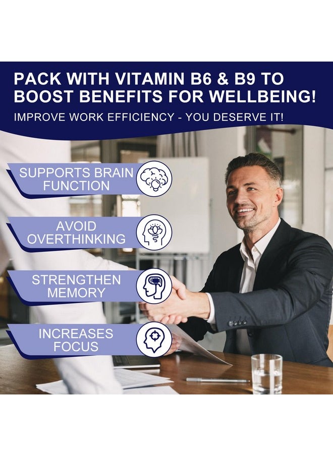 EnvyDeal - L Tyrosine Gummies 1100mg Mood Support Blend, with Ashwagandha, L-Theanine, Vitamin B Complex B6, Folate(Vitamin B9), Focus & Memory, Cognition & Brain Function, Energy Boost,Stress Support, 2Pc/120ct - Image 1