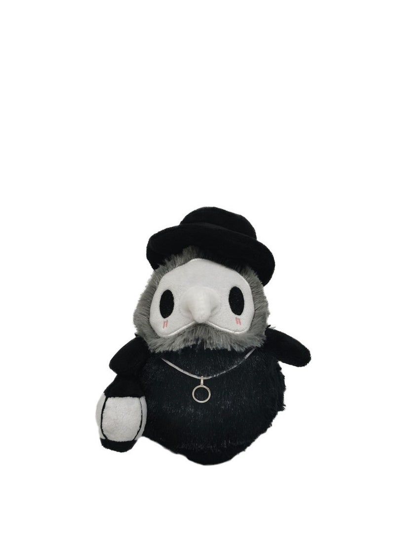 Plague Doctor Plush Toys Cartoon Sewing Plush Animals Glow-In-The-Dark Dolls Bird Beak Doctor Plush Dolls 20cm Plushies Toys - Image 1