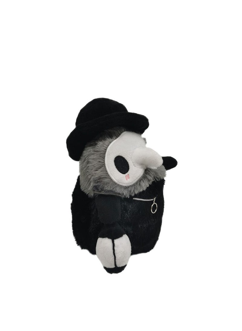 Plague Doctor Plush Toys Cartoon Sewing Plush Animals Glow-In-The-Dark Dolls Bird Beak Doctor Plush Dolls 20cm Plushies Toys - Image 3