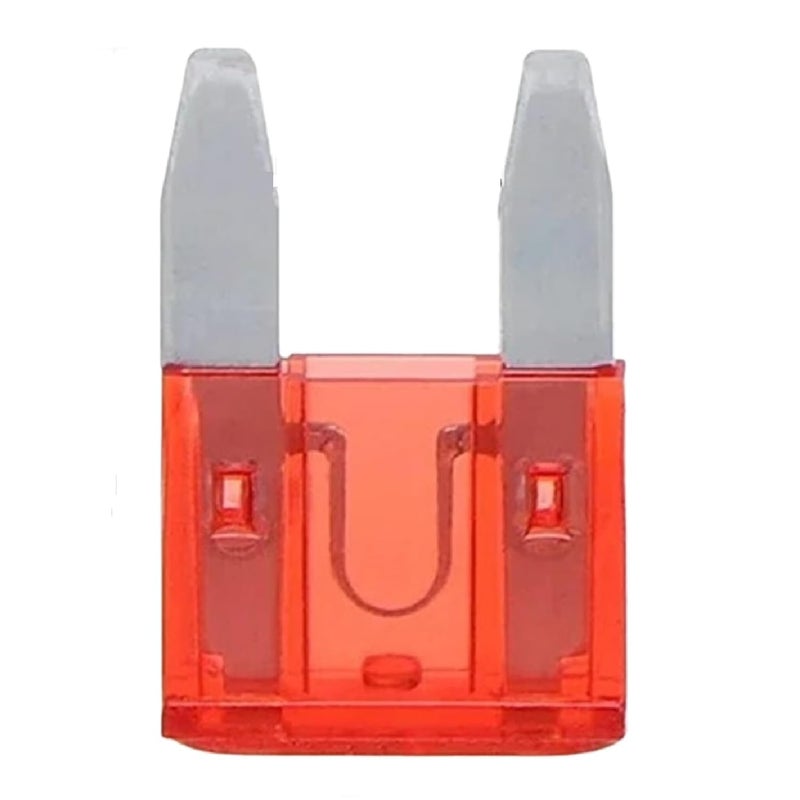 35AMP 50pcs Mini Car Blade Fuses Assortment Set 2A 40A Zinc Construction - Image 2