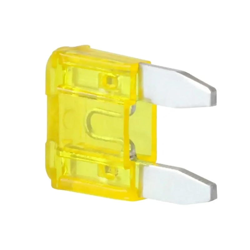 35AMP 50pcs Mini Car Blade Fuses Assortment Set 2A 40A Zinc Construction - Image 3