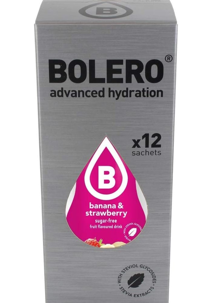 Bolero Advanced Hydration Banana & Strawberry Drink Mix - Image 5